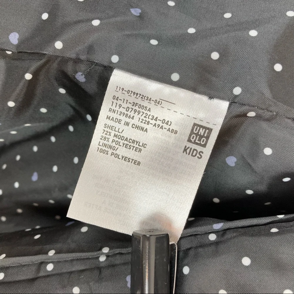 Uniqlo girls faux